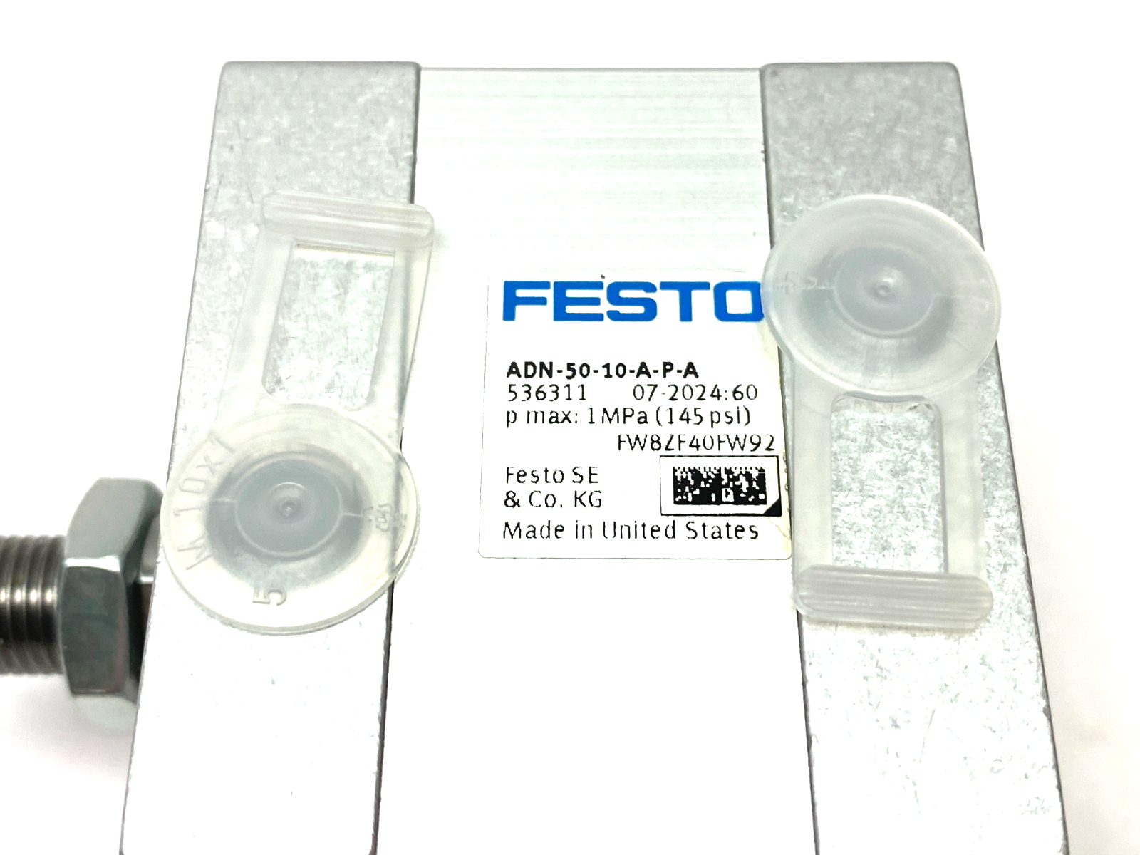 Festo ADN-50-10-A-P-A Compact Cylinder 10mm Stroke 50mm Bore 536311 - Maverick Industrial Sales