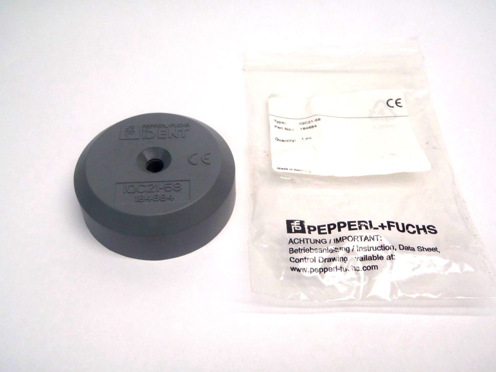IQC21-58 184884 | Pepperl+Fuchs Radio Frequency Identification Transponder - New – Open box - Maverick Industrial Sales