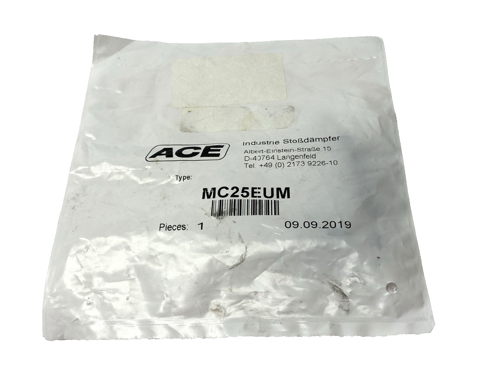 Ace MC25EUM Miniature Shock Absorber 6mm - Maverick Industrial Sales