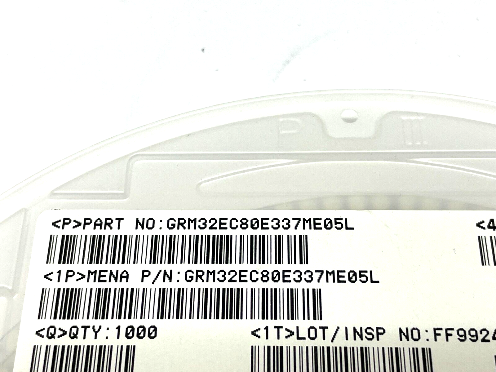 Murata GRM32EC80E337ME05L Ceramic Capacitor REEL OF 1000 - Maverick Industrial Sales