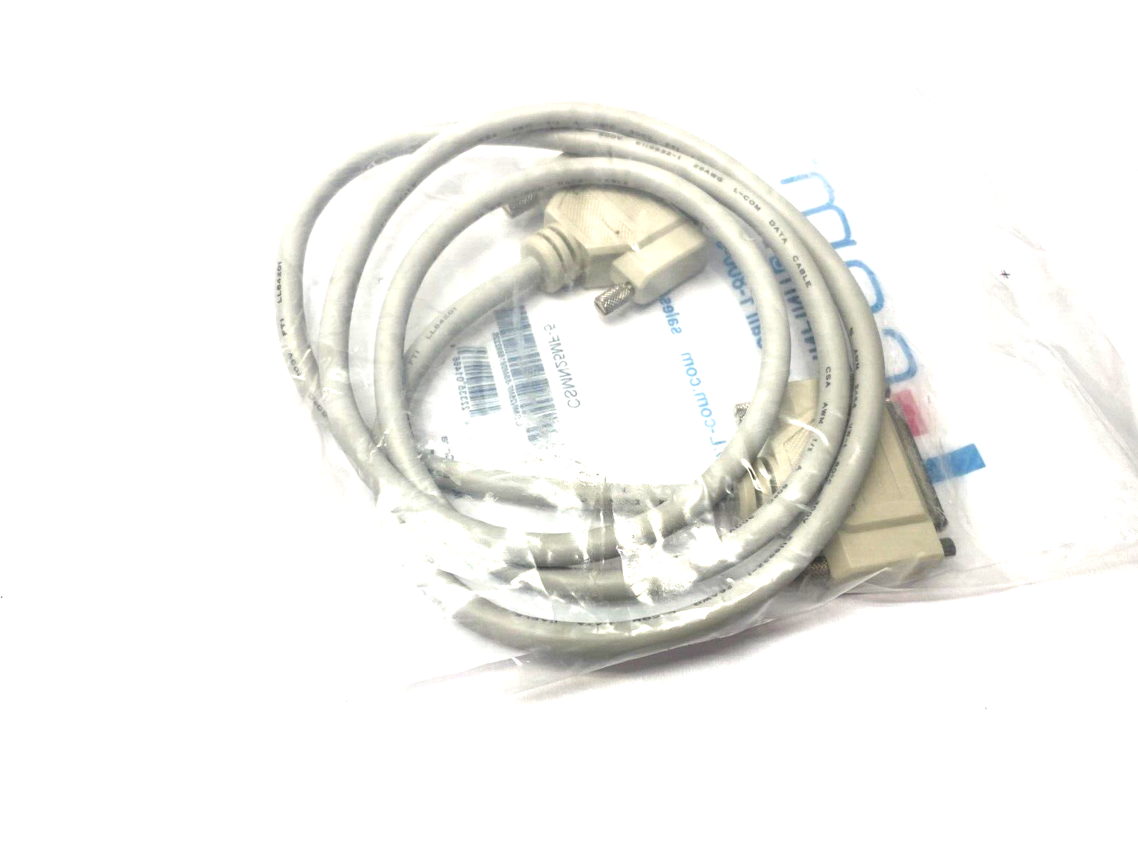 L-Com CSMN25MF-5 Deluxe D-Sub DB25 Male to Female Cordset 25-Pos - Maverick Industrial Sales