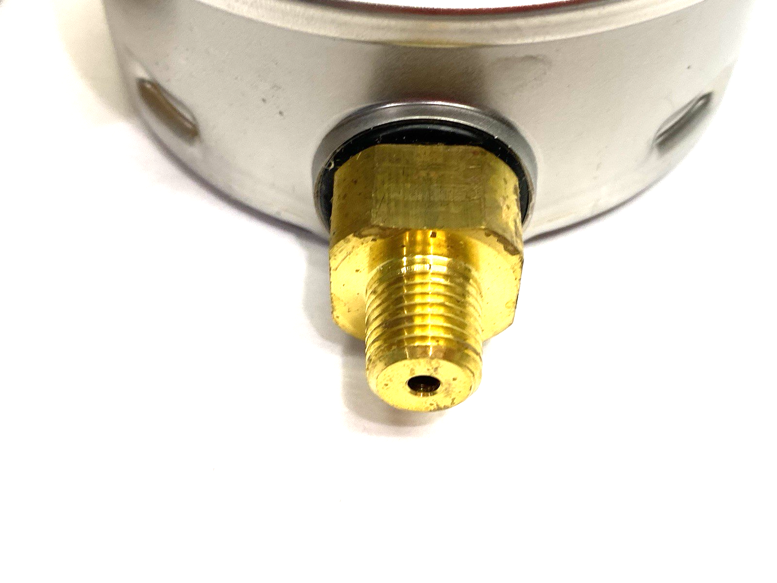 9699061 | Wika Liquid Filled Hydraulic Gauge 100 psi, 4" Face Dia, Lower Mount - New – Open box - Maverick Industrial Sales