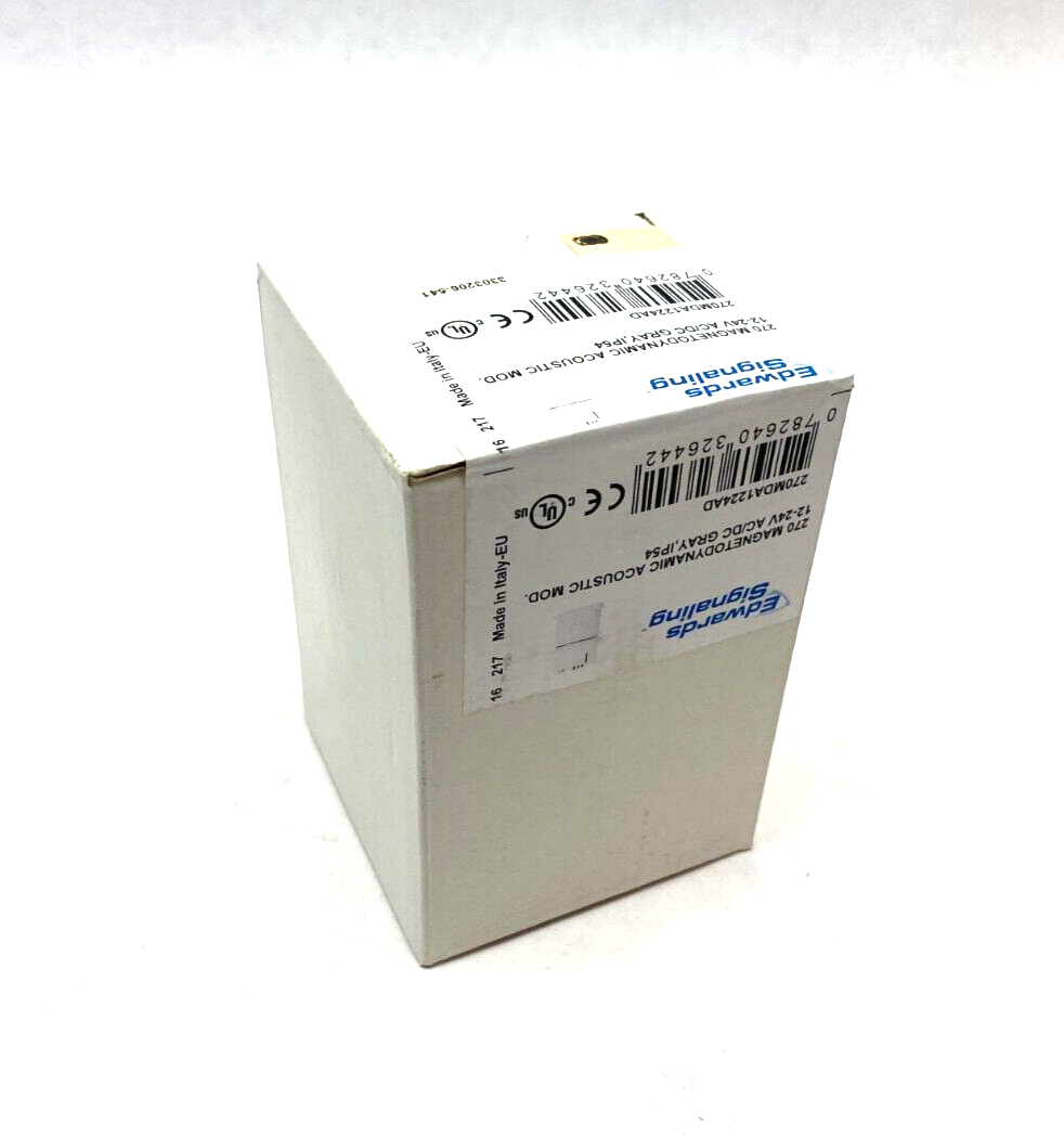 Edwards Signaling 270MDA1224AD Magnetodynamic Acoustic Module Gray IP54 12-24V - Maverick Industrial Sales