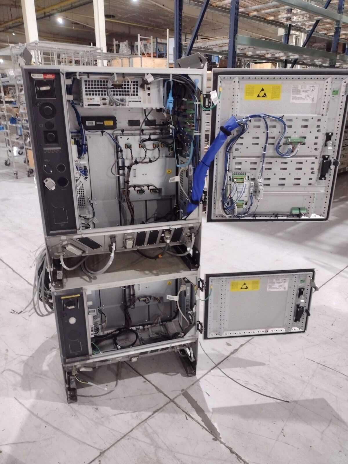 ABB IRC5 M2004 Dual Arm Controller Station 58A 262V 2010 14M-64222, 14M-64223 - Maverick Industrial Sales