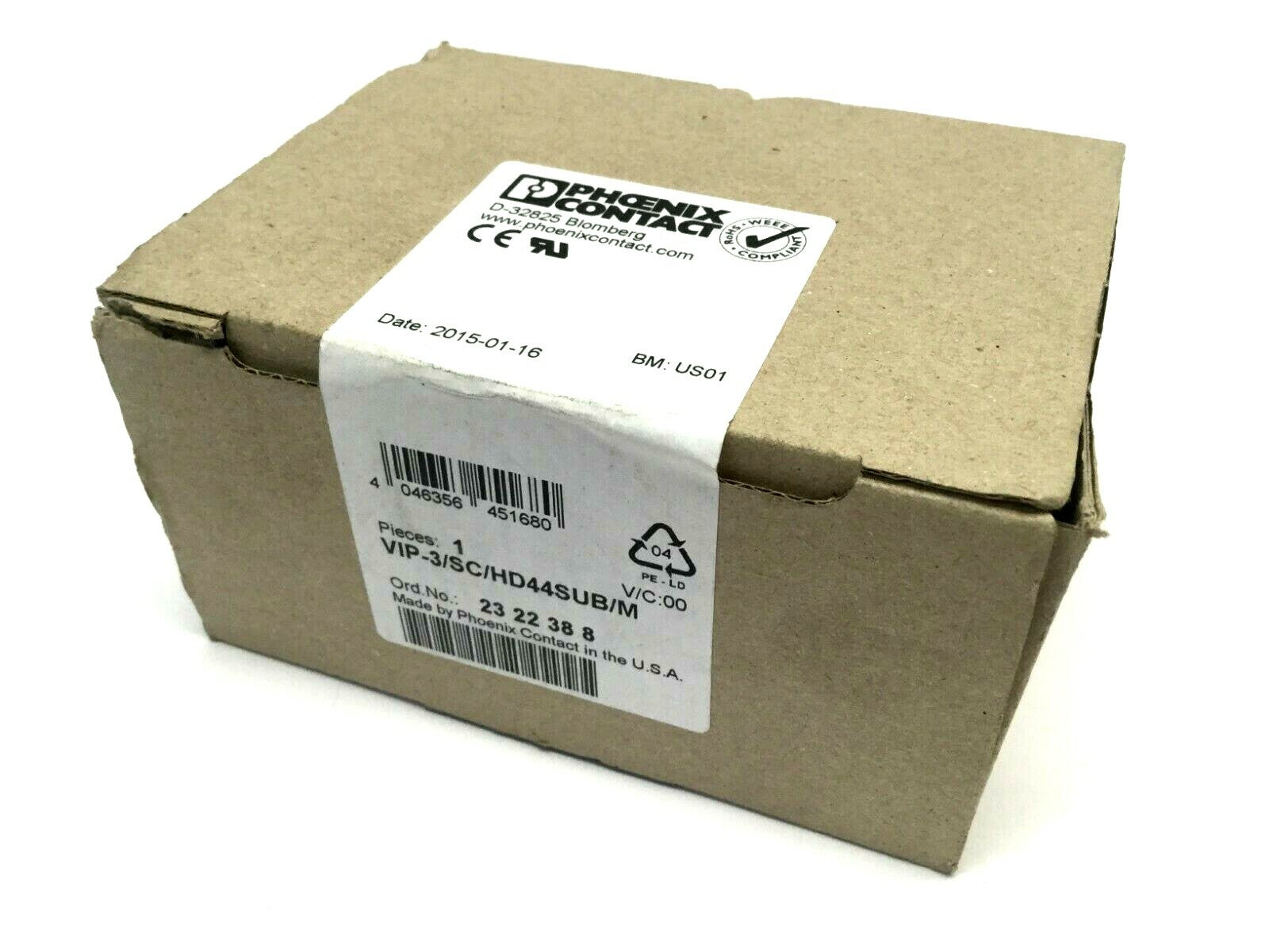 23 22 38 8 | Phoenix Contact VIP-3/SC/HD44SUB/M Interface Module - New - Maverick Industrial Sales