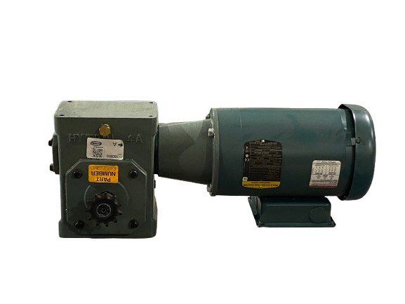 Baldor VUHM3538 General Purpose Motor w/ Hytrol 4AC-83-1-RH Gear Speed Reducer - Maverick Industrial Sales