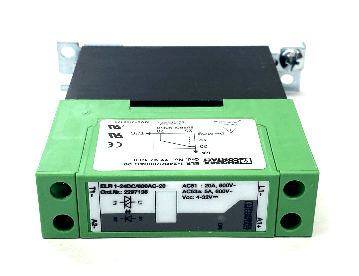 Phoenix Contact ELR 1-24DC/600AC-20 Solid-State Contactor 2297138 - Maverick Industrial Sales