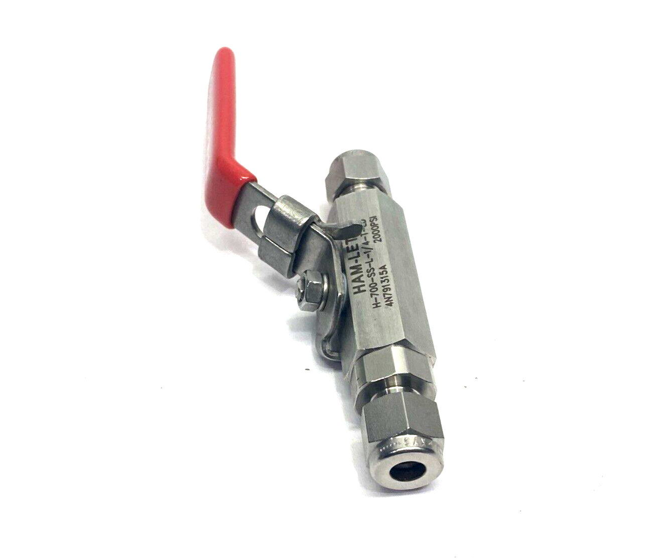 HAM-LET H-700-SS-L-1/4-T-LD Stainless Steel Ball Valve 1/4" Tube O.D. - Maverick Industrial Sales