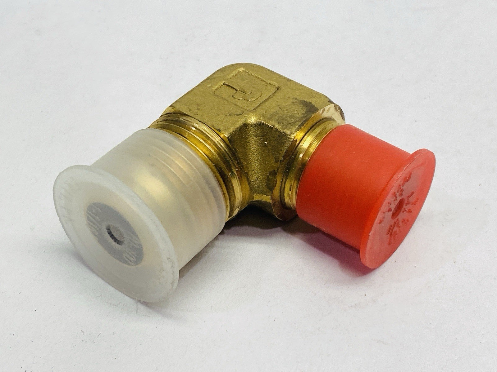 Parker 12-8 CTX-B Triple-Lok Male Elbow 90 Degree 3/4" x 1/2-14 NPTF - Maverick Industrial Sales