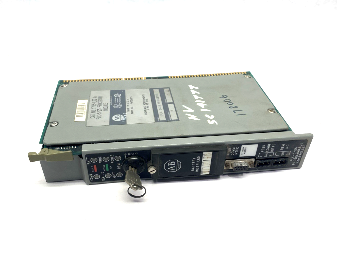 Allen Bradley 1785-LT2 Ser. A PLC-5/25 Processor Module 96736874 - Maverick Industrial Sales