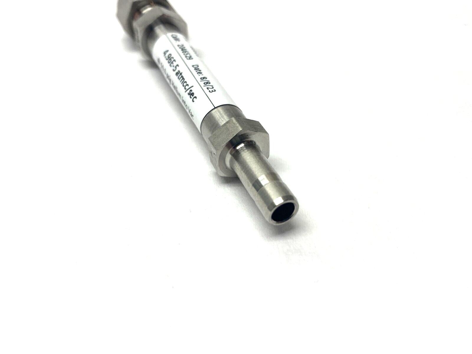 Inficon SPC-2017-G1 Helium Leak Detection Vacuum Jet Nozzle 4.96E-5 atmcc/sec - Maverick Industrial Sales
