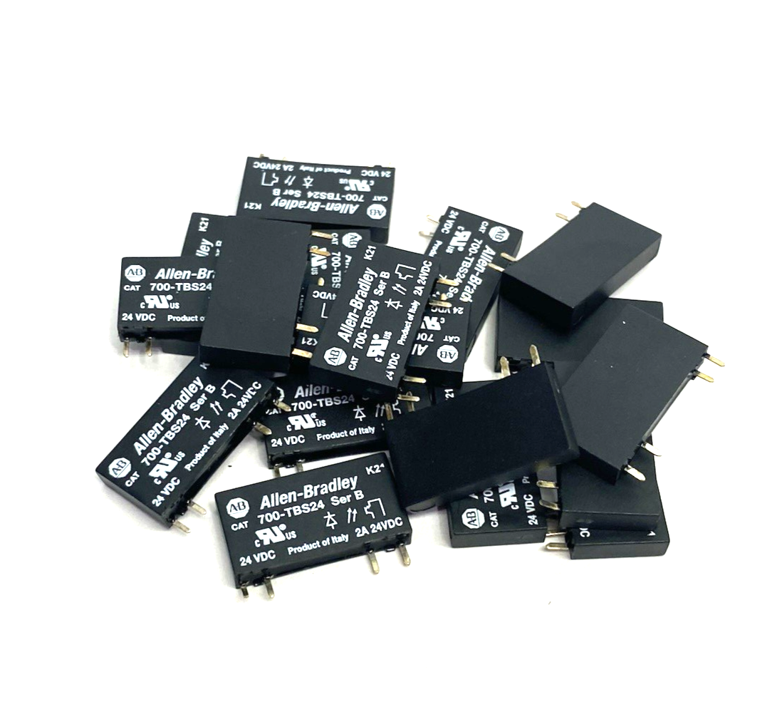 Allen Bradley 700-TBS24 Ser. B Solid-State Relay 1 N.O. SSR - DC LOT OF 17 - Maverick Industrial Sales