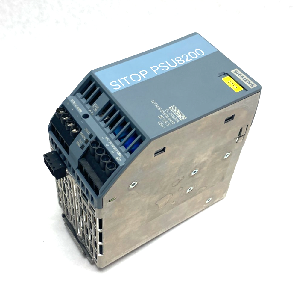 Siemens 6EP3436-8SB00-0AY0 SITOP PSU8200 Power Supply CAPACITOR LOOSE INSIDE - Maverick Industrial Sales