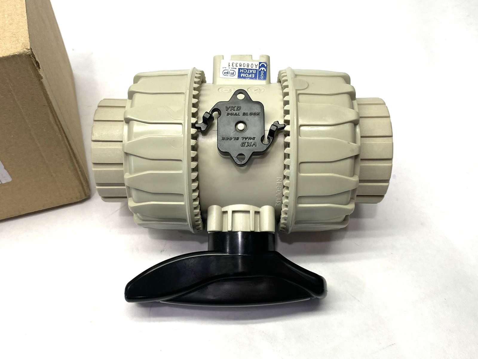 FIP VKDFM200E DUAL BLOCK® 2-way Ball Valve, BSP Threaded Ends VKDFM 2" EPDM - Maverick Industrial Sales