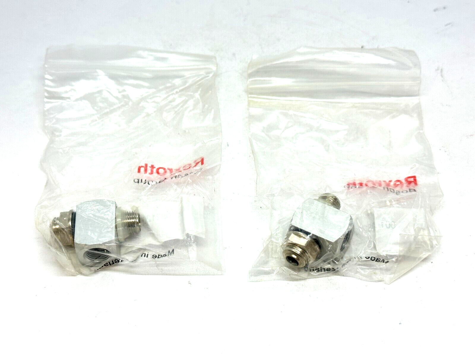 Bosch Rexroth 001 0821200201 211 Flow Control Valve LOT OF 2 - Maverick Industrial Sales