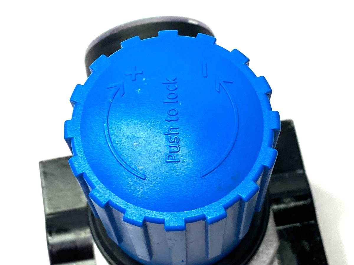Festo LR-3/4-D-7-MIDI Pneumatic Pressure Regulator 162587 w/ Numatics Gauge - Maverick Industrial Sales