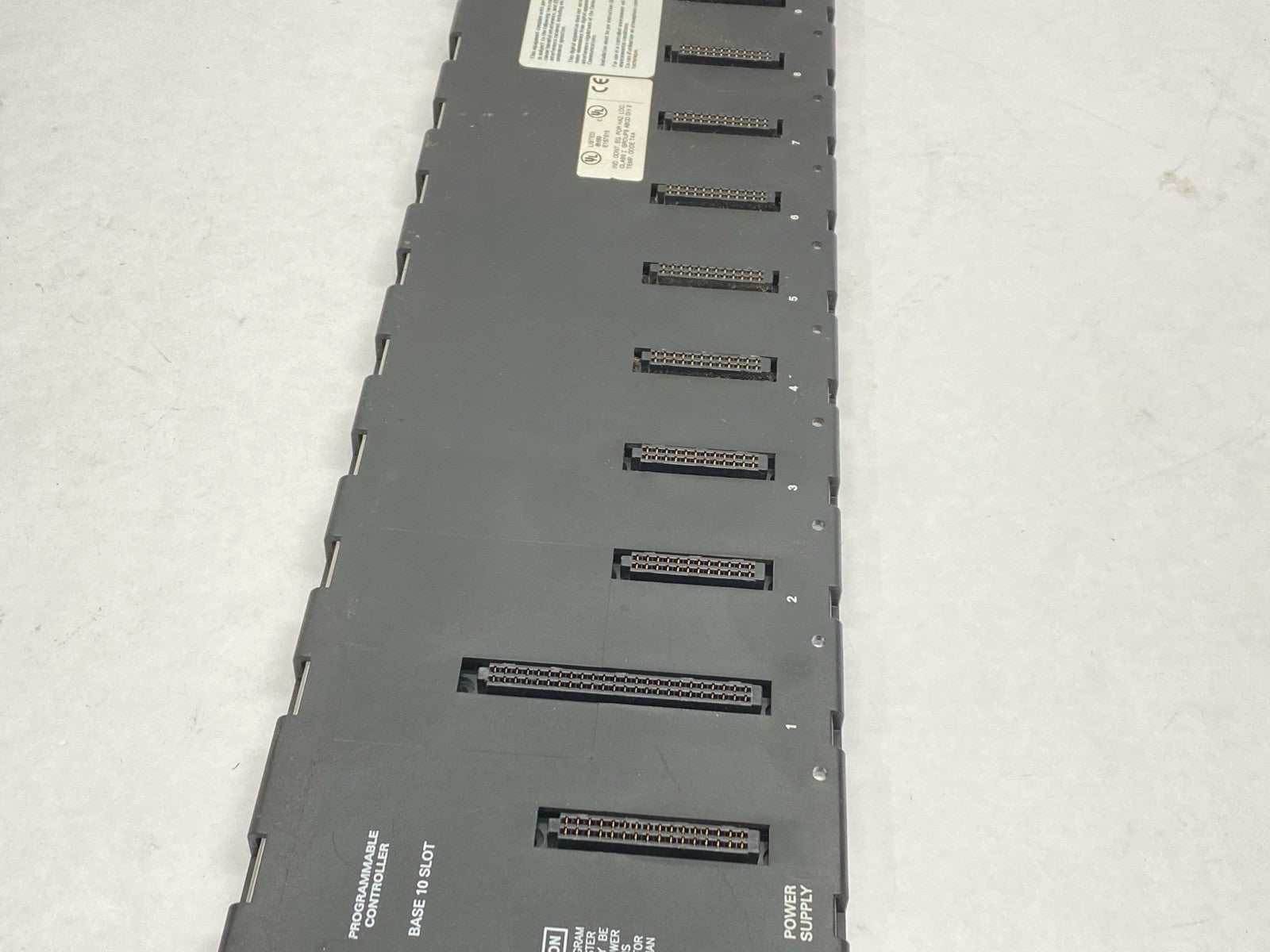 IC693CHS391J | GE Fanuc 10-Slot Base EMI Enhanced Base - Used - Maverick Industrial Sales
