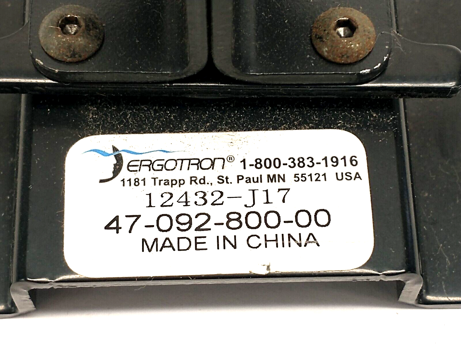 47-092-800-00 | Ergotron 100 Series Single Pivot Wall Mount NO COLOR CAPS - Used - Maverick Industrial Sales