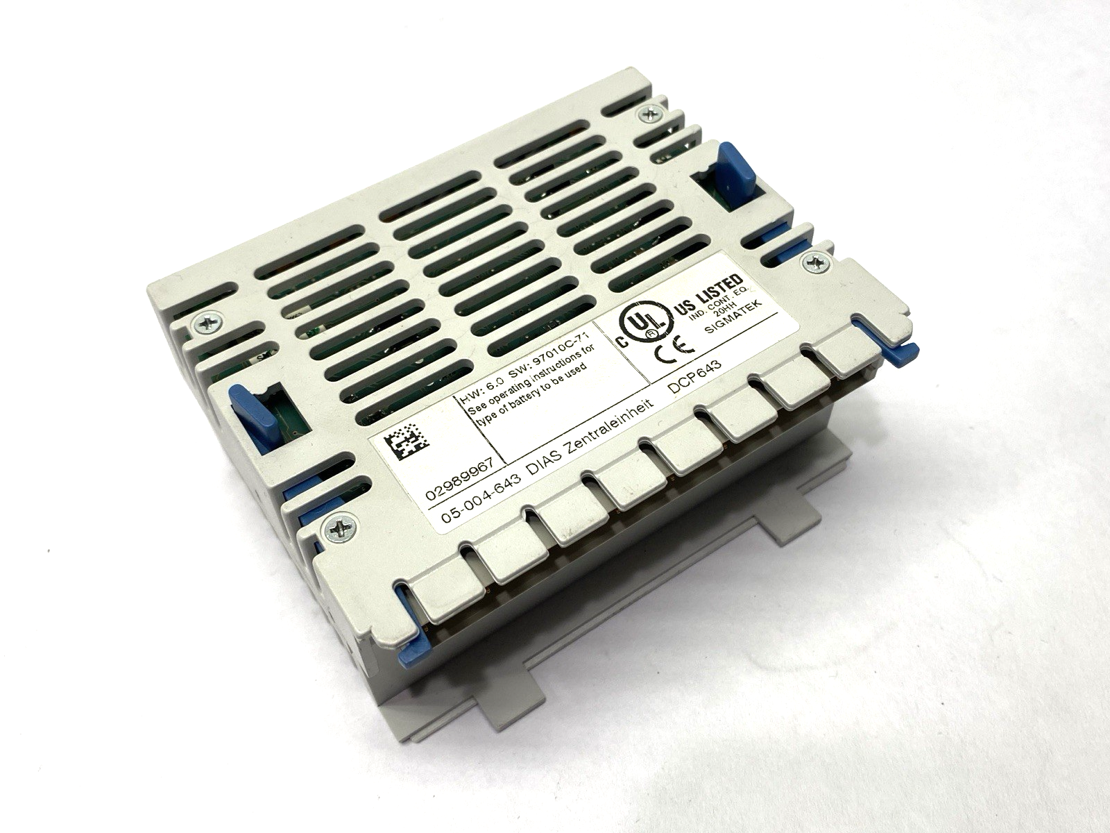05-004-643 | Sigmatek DIAS CPU Processor Module DCP 643 - Used - Maverick Industrial Sales