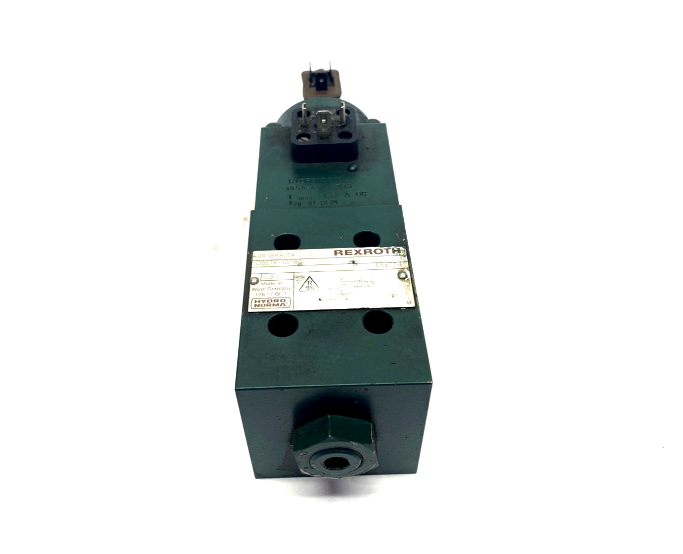Rexroth Hydronorma DBETR-10/180 Pressure Relief Valve IW9-03-00 - Maverick Industrial Sales