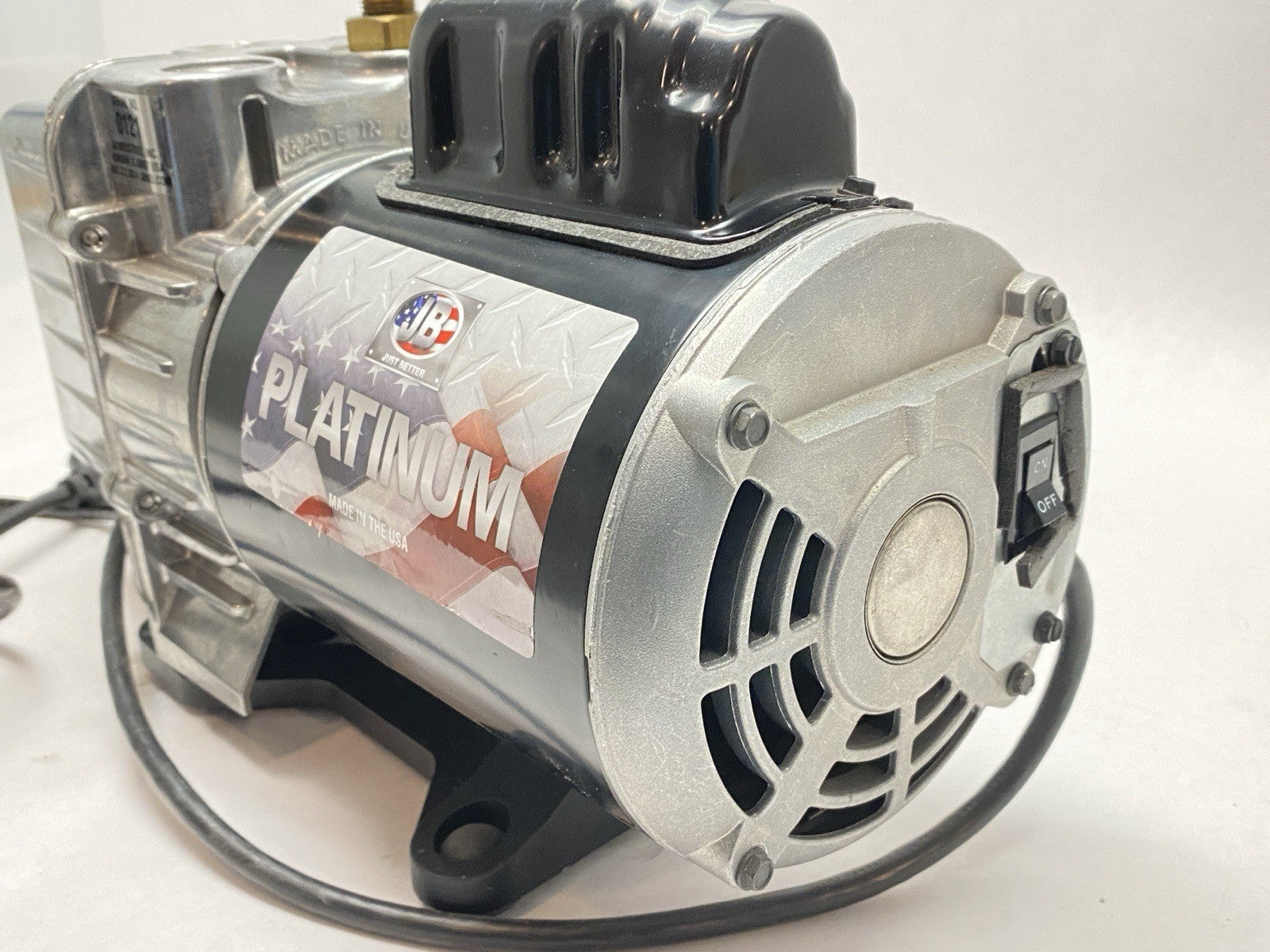 DV-85N | JB Industries Platinum Refrig Evacuation Vacuum Pump 3 CFM - Used - Maverick Industrial Sales