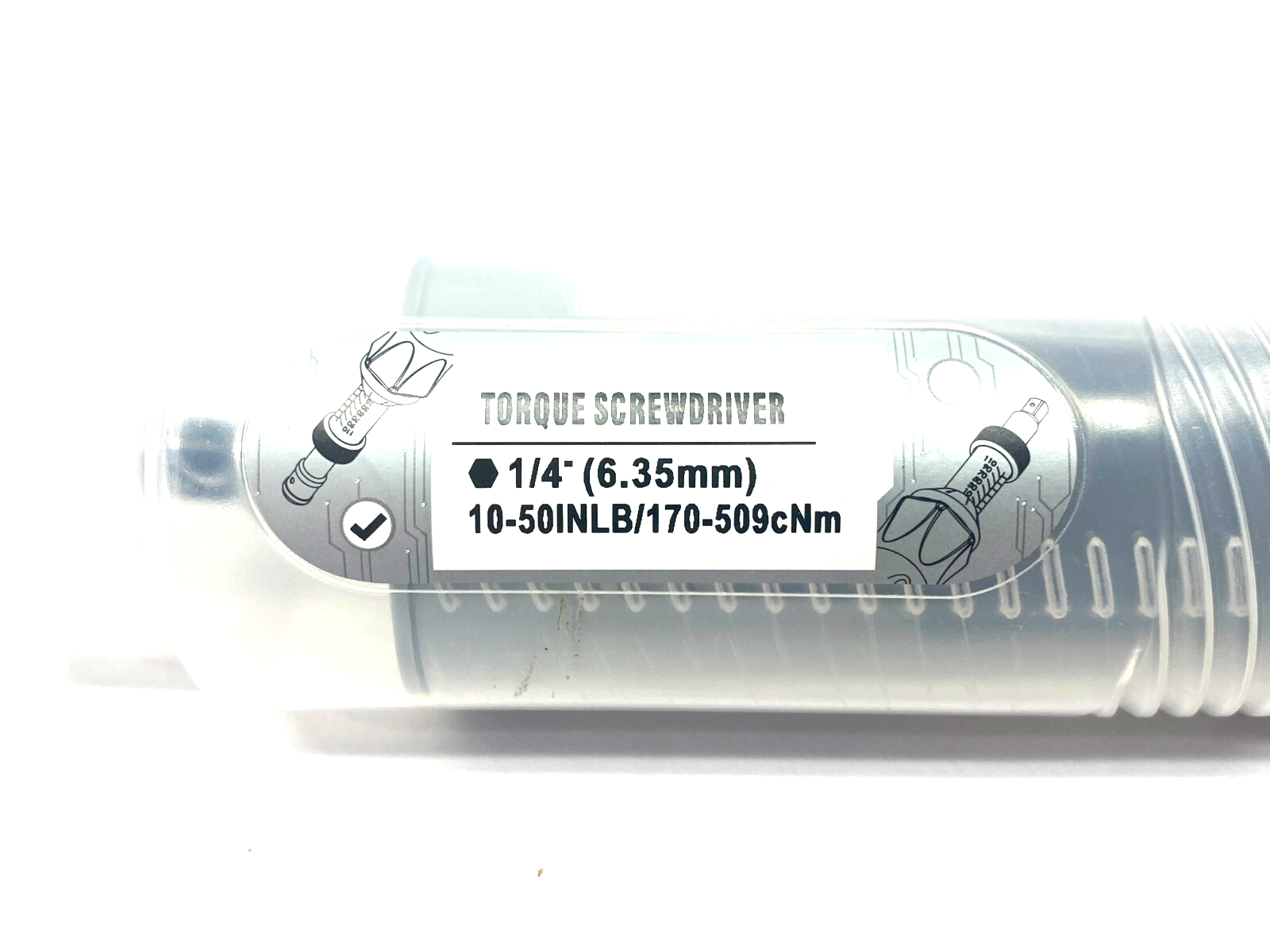 Checkline CTS-50 Adjustable Torque Screwdriver 1/4" 10-50 in/lb - Maverick Industrial Sales