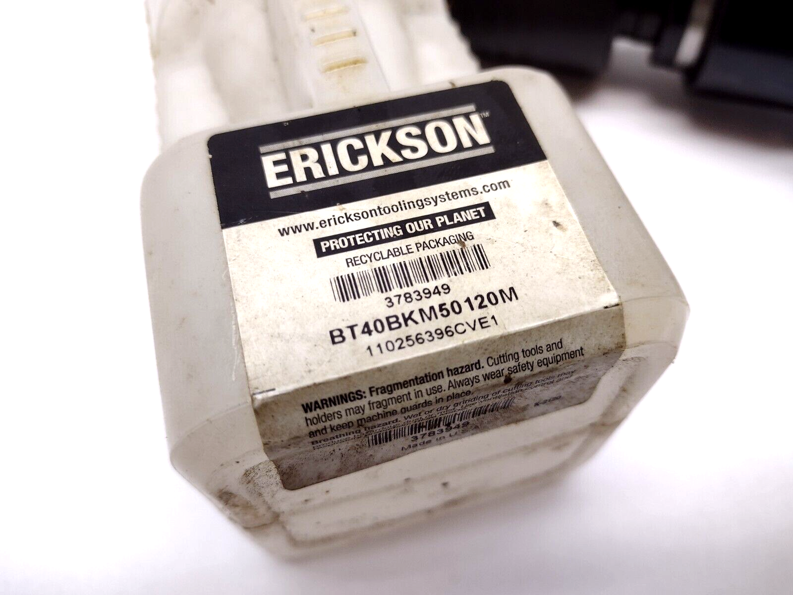 BT40BKM50120M | Erickson BT40 Modular Tooling Adapter with Quick Change Tap Holder - Used - Maverick Industrial Sales