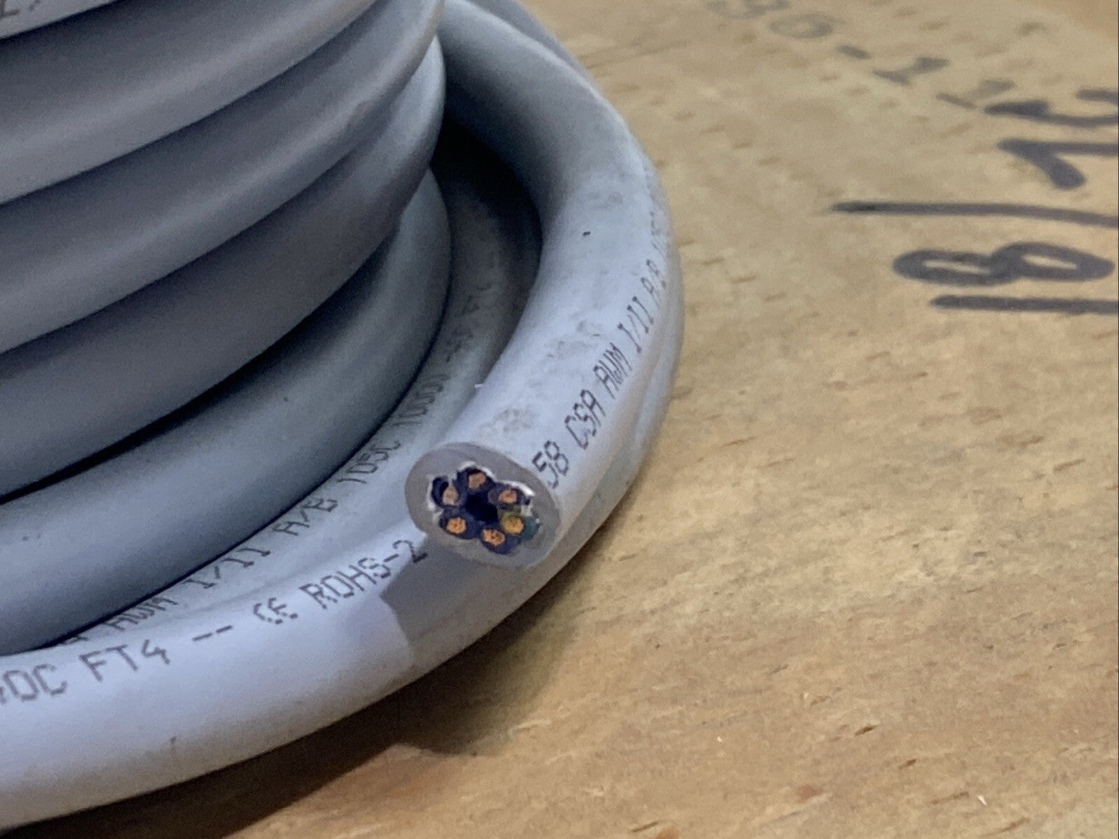 Southwire 67727201 Power And Control Tray Cable TCC 18-16 7c Cu 600V 80FT Spool - Maverick Industrial Sales