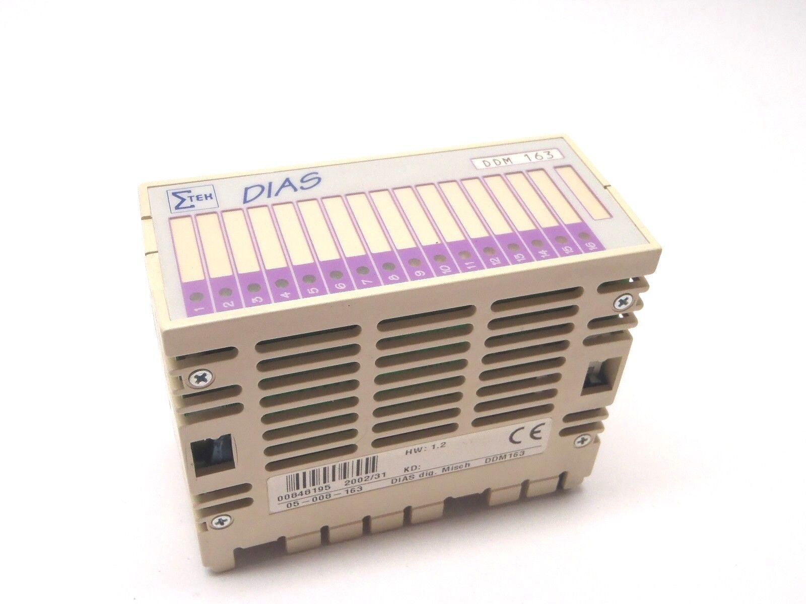 Sigmatek DIAS DDM 163 Dig. MISCH Module 05-008-163 DDM163 - Maverick Industrial Sales