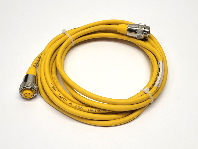 Turck RSM RKM 50-4M Double Ended Cordset Male To Female 7/8" 5-Pin 4m U2382 - Maverick Industrial Sales