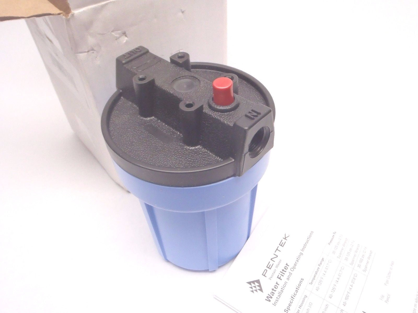 Pentek 158581 Water Filter #5 ST BK/BL 3/8" W/PR P5-478 - Maverick Industrial Sales
