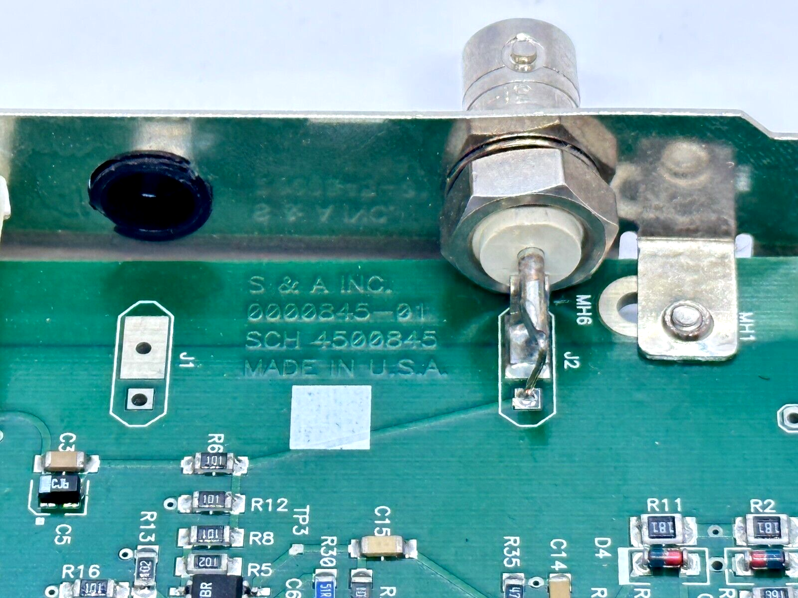 S&A 0000845-01 High Frequency Counter PCI Card SCH 4500845 - For parts or not working - Maverick Industrial Sales