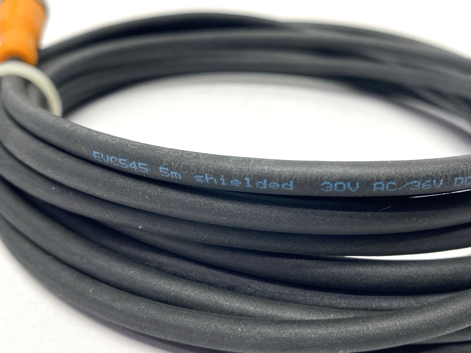 ifm AD0GH050MSS0005K05 Single-Ended Cable M12 Female Connector EVC545 CUT TO 4M - Maverick Industrial Sales