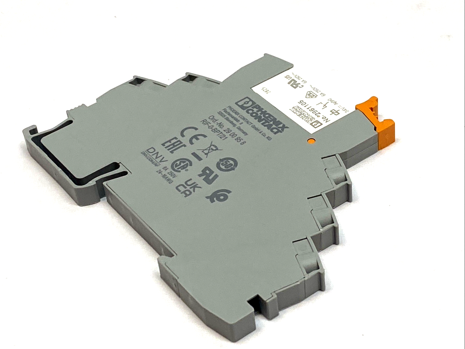 Phoenix Contact RIF-0-RPT-24DC/21 Relay Module 24VDC SPDT DIN Rail 2903370 - Maverick Industrial Sales