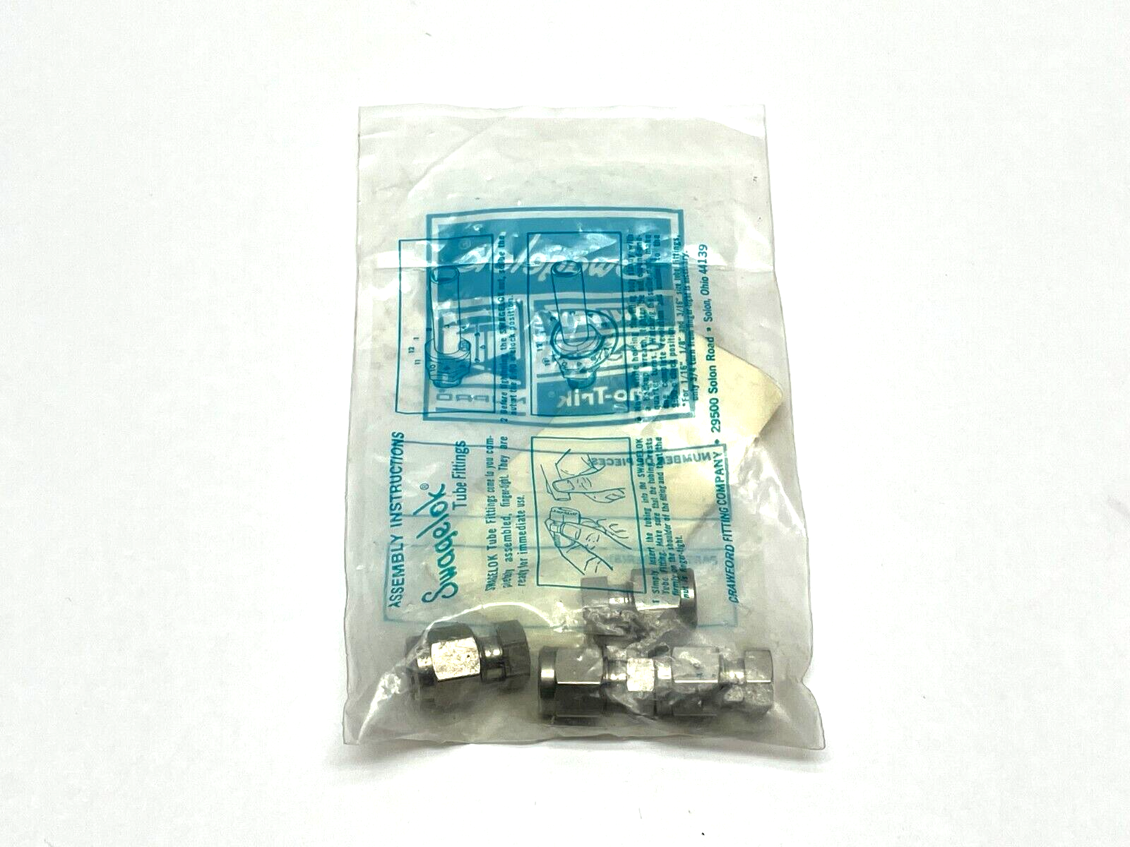 Swagelok SS-300-C Stainless Steel Cap 3/16 in. PKG OF 4 - Maverick Industrial Sales