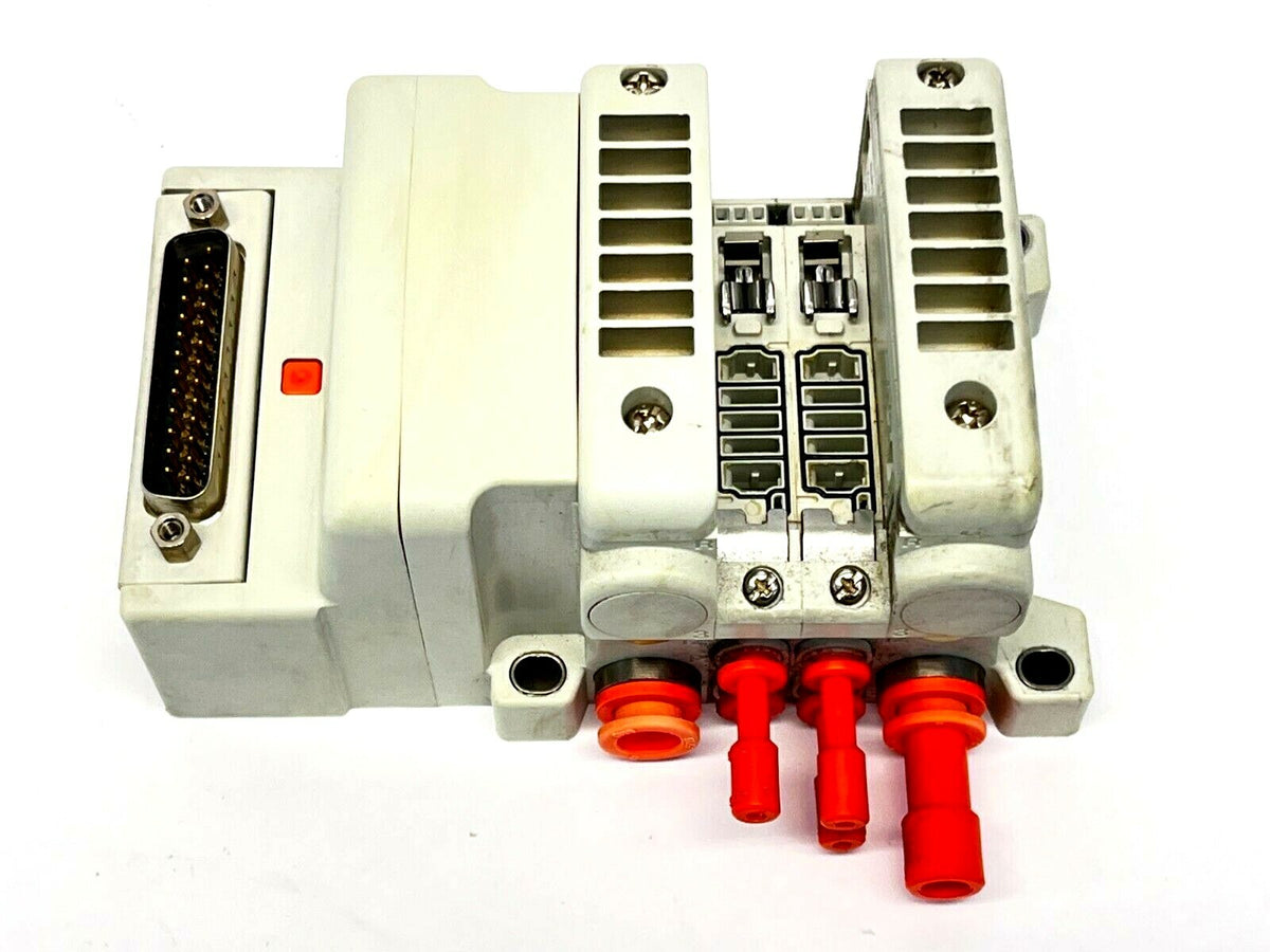 VV5QC11-02N3FD0-S | SMC Pneumatic Manifold Base D-Sub Connector 1000 Series - Used - Maverick Industrial Sales
