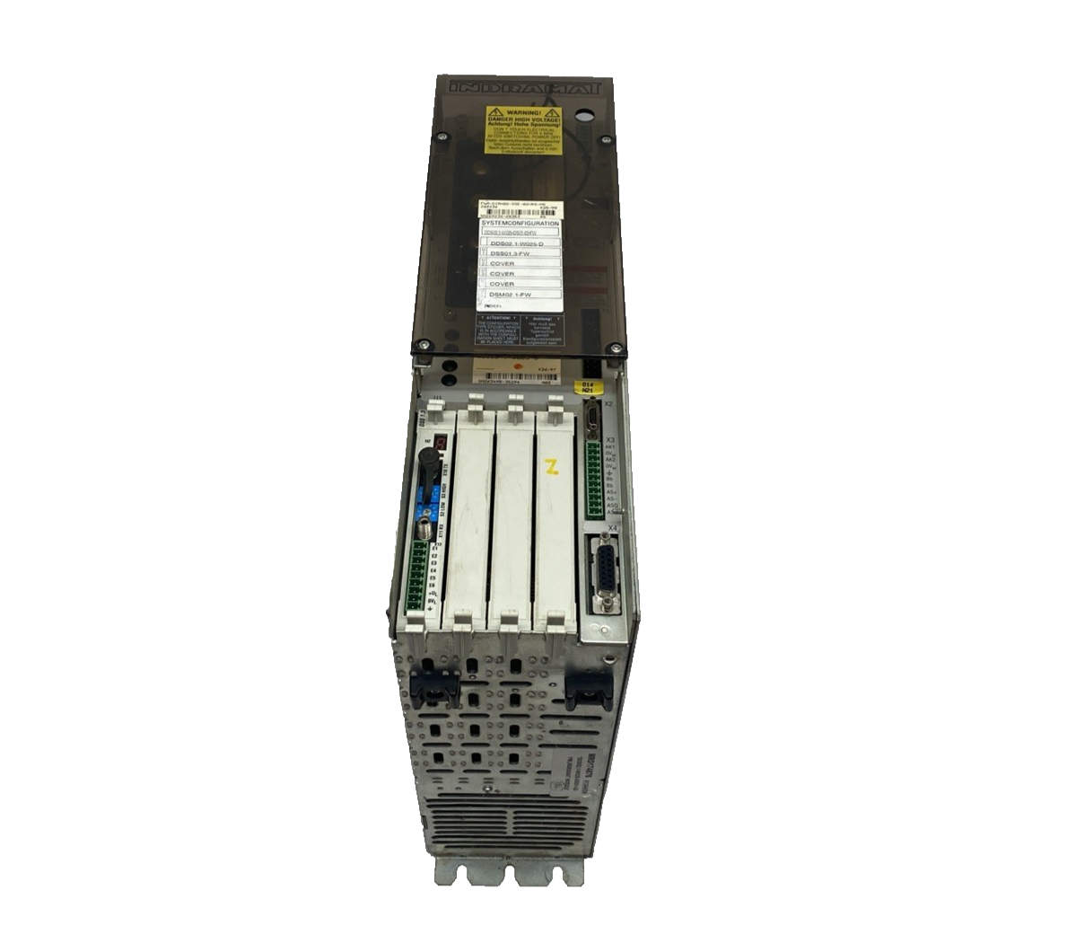 Indramat DDS02.1-W025-DS01-02-FW Digital AC Servo Controller DDS02.1-W025-D - Maverick Industrial Sales