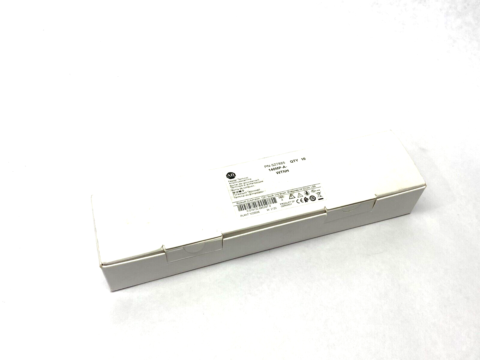Allen Bradley 140MP-A-WTNH Ser. A Busbar Feeder Terminal BOX OF 10 - Maverick Industrial Sales