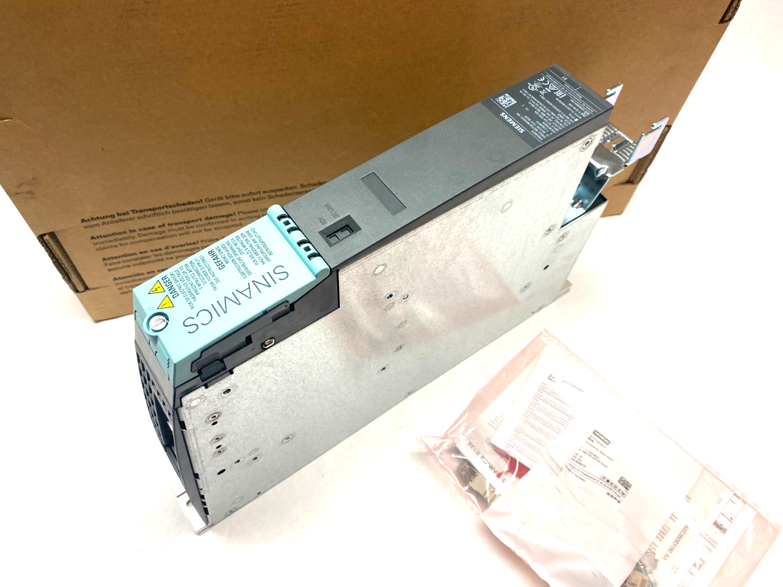 Siemens 6SL3120-1TE21-8AD0 SINAMICS S120 Single Motor Module - Maverick Industrial Sales