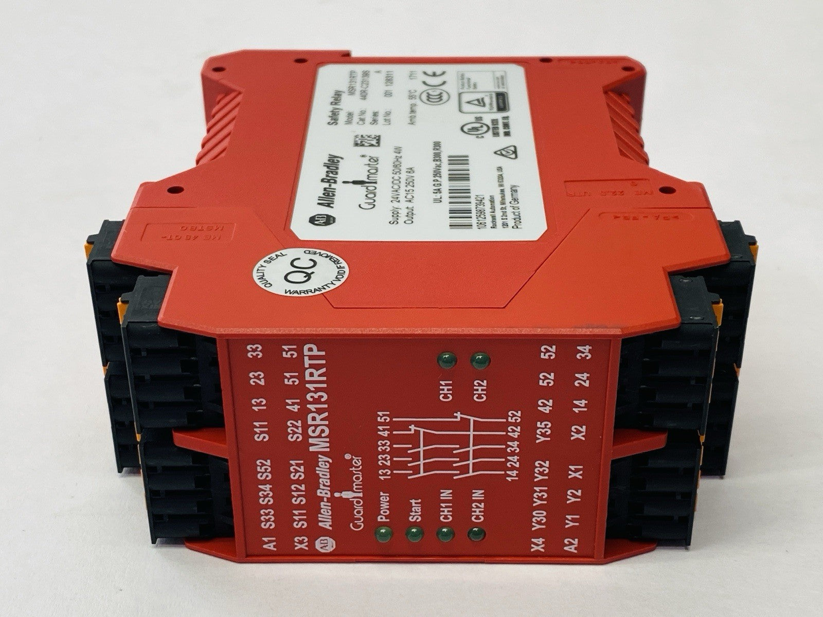 440R-C23139S,MSR131RTP | Allen Bradley 440R-C23139S Ser. A Guardmaster Minotaur Safety Relay MSR131RTP - New – Open box - Maverick Industrial Sales