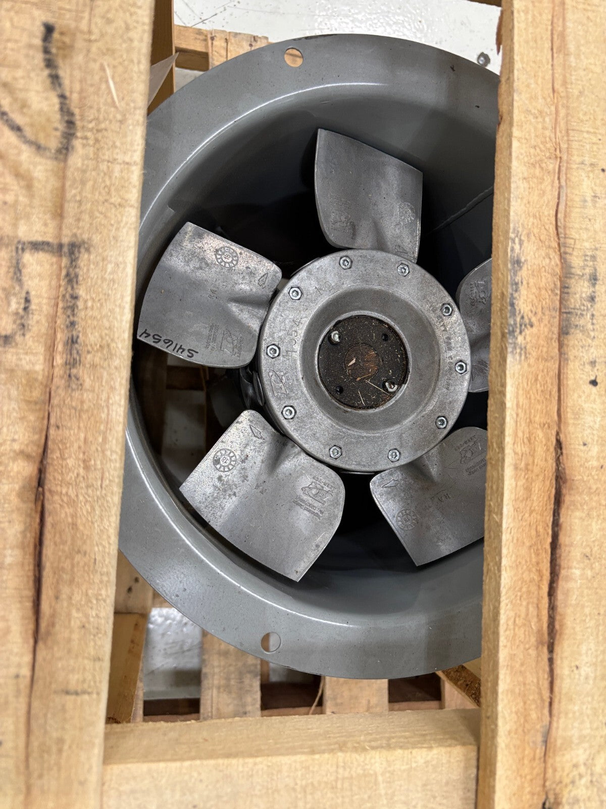Aerovent 12B10525-BTABD-3016-X Tubeaxial Fan, 3/4 HP, 230/460V, Blower - Maverick Industrial Sales