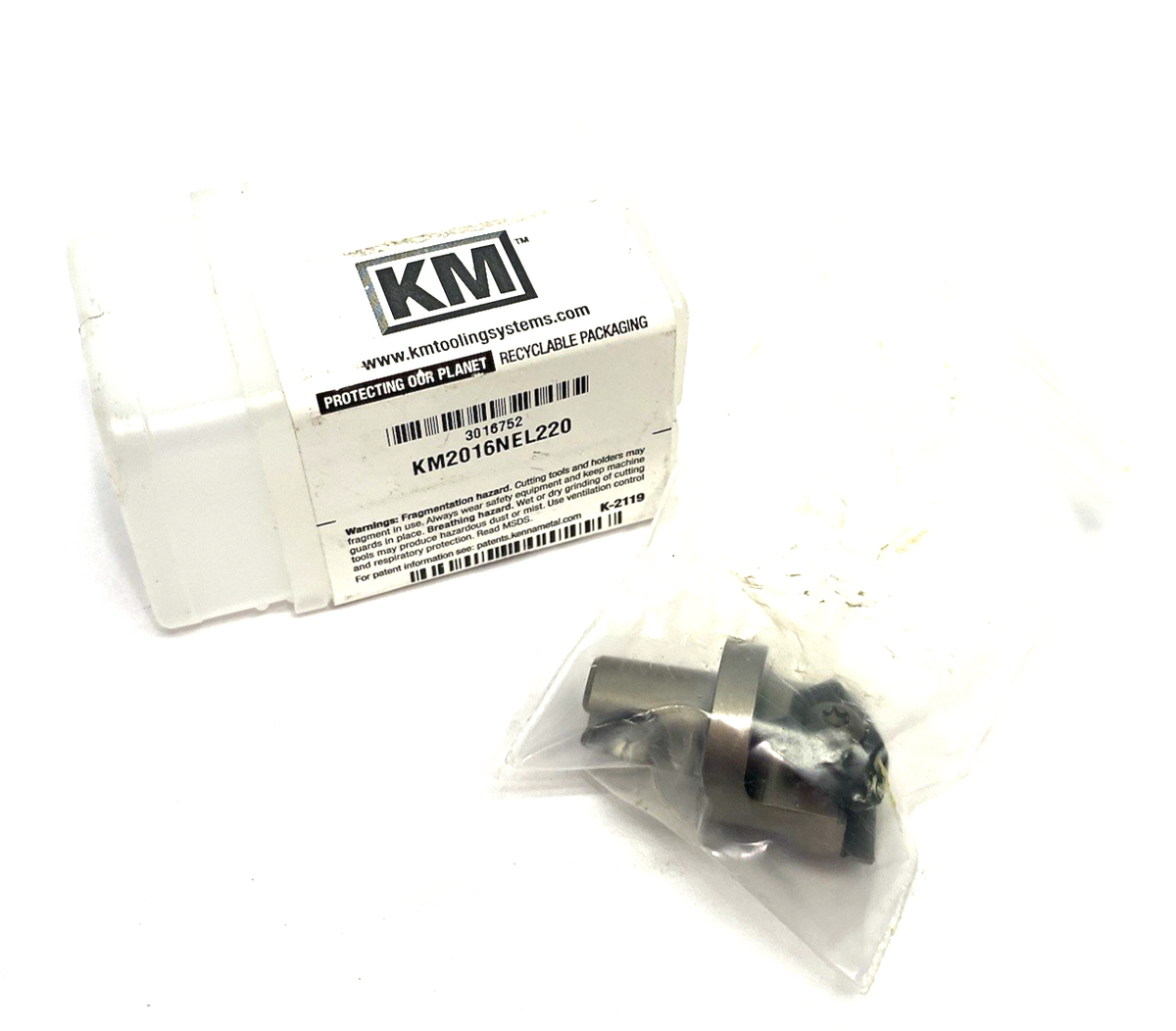 Kennametal 3016752 KM Micro™ Top Notch™ Thread/Groove Cutting Unit KM2016NEL220 - Maverick Industrial Sales