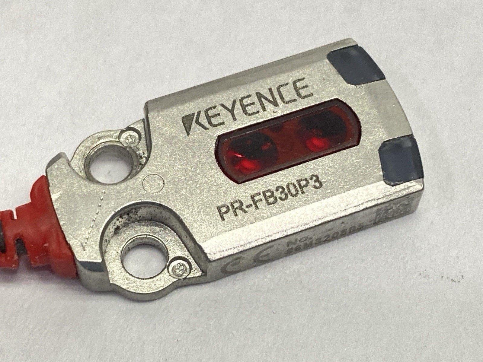 PR-FB30P3 | Keyence Self-Contained Miniature Photoelectric Sensor Flat Reflective - Used - Maverick Industrial Sales