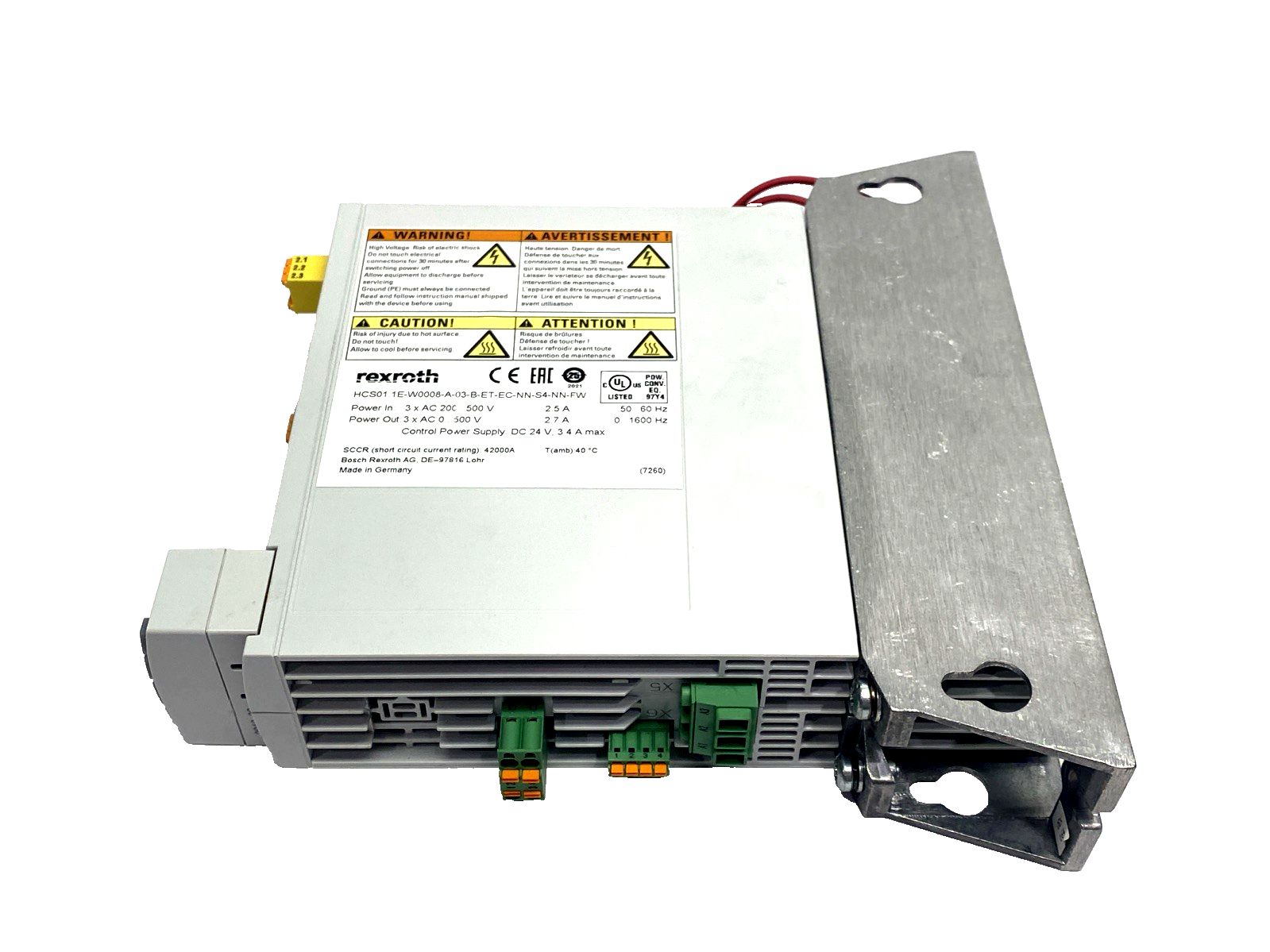 Bosch Rexroth R911340077 Converter HCS01.1E-W0008-A-03-B-ET-EC-NN-S4-NN-FW - Maverick Industrial Sales