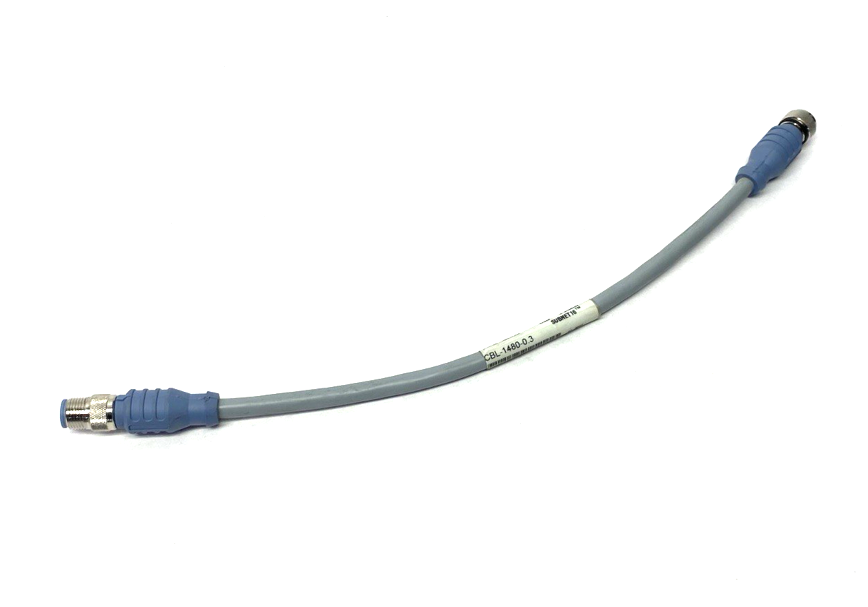 EMS RFID Datalogic CBL-1480-0.3 SUBNET 16 Double Ended Cordset U3-00464 - Maverick Industrial Sales