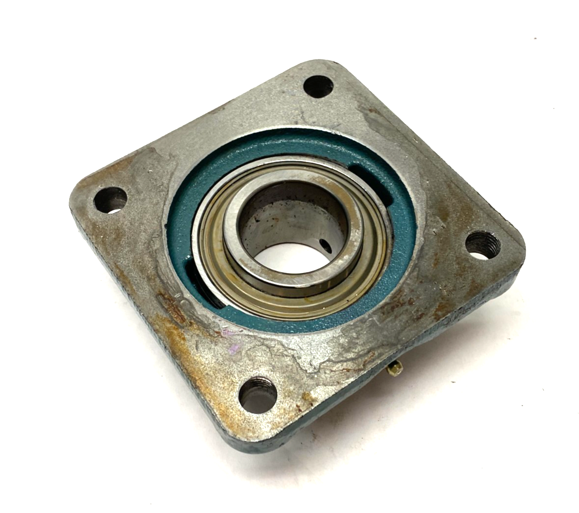 123746 | Dodge 4-Bolt Flange Bearing F4B-SCAH-111 1-11/16" Bore- Used - Maverick Industrial Sales