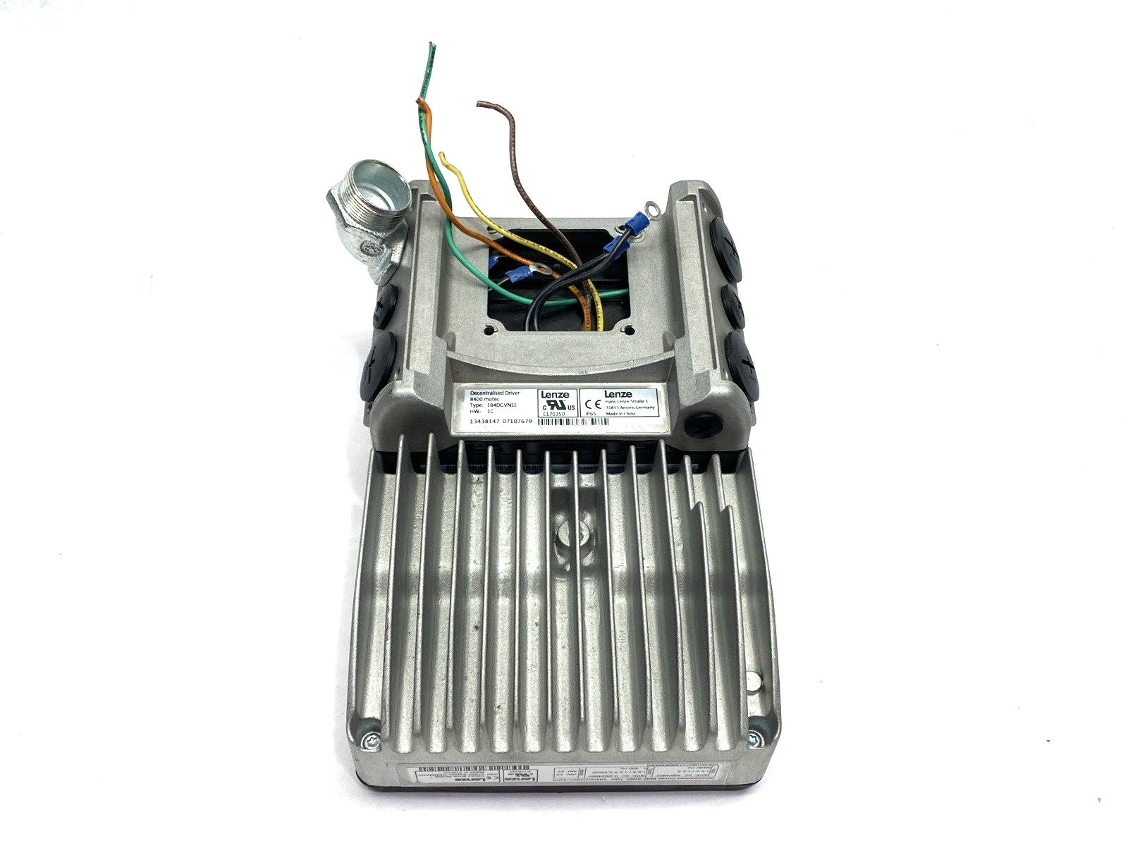 Lenze E84DGDVB55142PS Decentralized Drive w/ E84DGVN1E 8400 motec - Maverick Industrial Sales