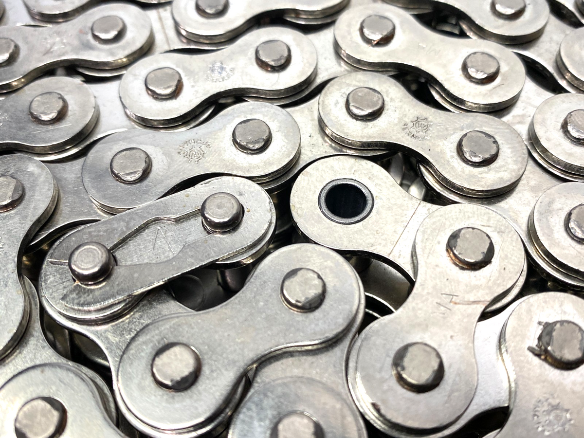 Iwis 81034037 Triplex Roller Chain, 13.25' Total Length, 10B-3-SS-ELITE - Maverick Industrial Sales