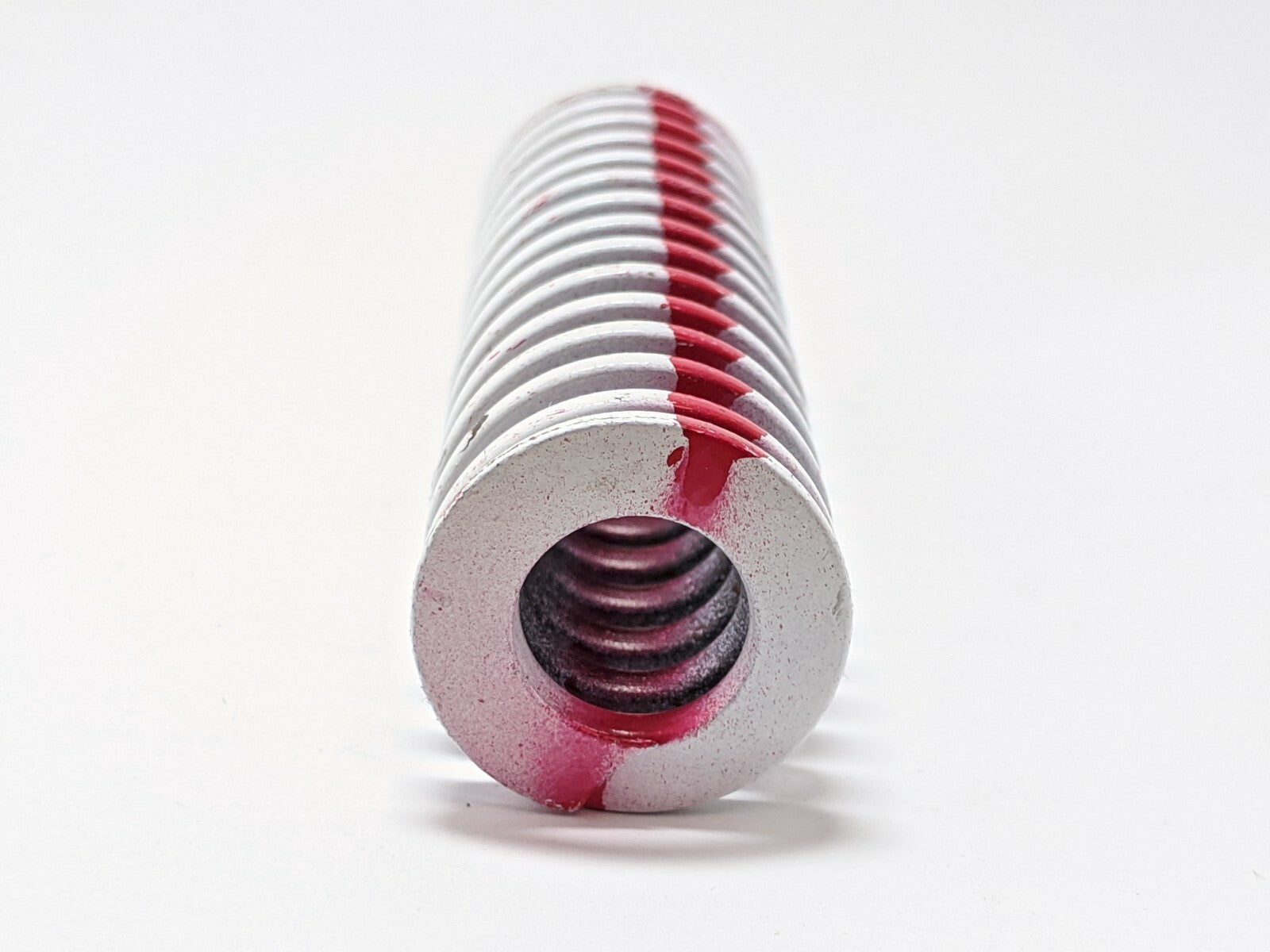 Associated Spring Raymond 205-514 Red/White Die Spring 25mm x 3-1/2”, 12.5mm ID - Maverick Industrial Sales