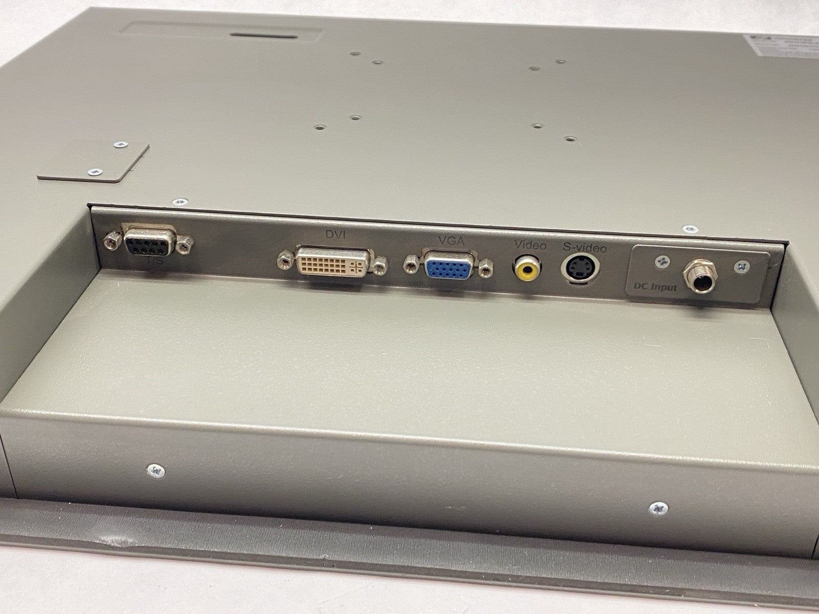 P6173PR-AC-RC | Axiomtek Panel Mount 17" SXGA TFT Industrial LCD Monitor - Used - Maverick Industrial Sales